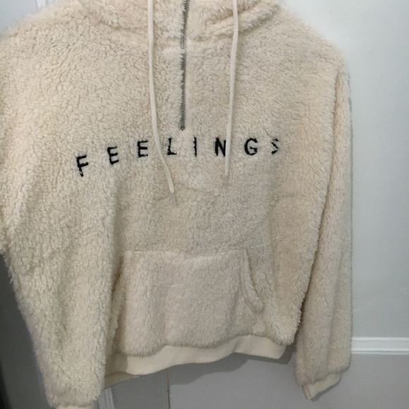 Cute New with tags fuzzy sweatshirt - Picture 2 of 6